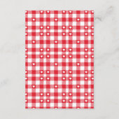 Carte D'accompagnement Barnyard Animals Baby shower Book for Baby (Dos)