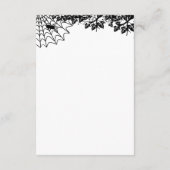 Carte D'accompagnement Bat d'Halloween mignonne (Dos)