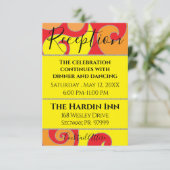 Carte D'accompagnement Bat mitzvah Bar Mitzvah Swirls Design (Debout devant)