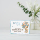 Carte D'accompagnement Bear Balloons Books for baby (Debout devant)