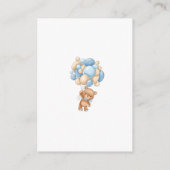 Carte D'accompagnement Bear Balloons Devine Combien D'Ours Sont Dans Le J (Dos)