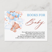 Carte D'accompagnement Bearly Wait Blue Teddy Bear Livres pour bébé (Devant)