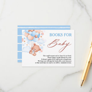 Carte D'accompagnement Bearly Wait Blue Teddy Bear Livres pour bébé