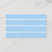 Carte D'accompagnement Bearly Wait Bue Teddy Bear Diaper Raffin (Dos)