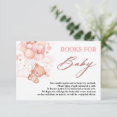 Carte D'accompagnement Bearly Wait Pink Teddy Bear Livres pour bébé (Debout devant)