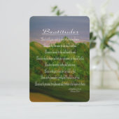 Carte D'accompagnement Béatitudes (Debout devant)