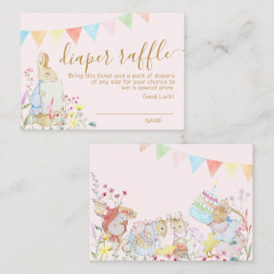 Carte D'accompagnement Beatrix rose Potter Pierre le lapin Livres Baby