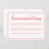 Carte D'accompagnement Beau Logement (Devant / Derrière)