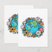 Carte D'accompagnement Beauté de la Terre (Devant / Derrière)