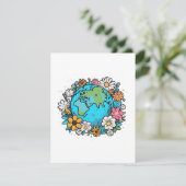 Carte D'accompagnement Beauté de la Terre (Debout devant)