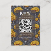 Carte D'accompagnement Beautiful Custom Carnation Charm Spring Wedding (Devant)