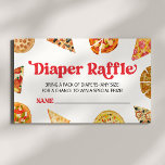 Carte D'accompagnement Bébé à tranche de tranche ! Baby shower de pizza R<br><div class="desc">C'est un Bébé à tranche de tranche ! Pizza Baby shower Baby shower de  de la couche Refle Carte de fermeture de la couche!</div>
