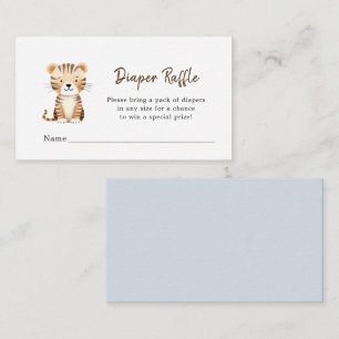 Carte D'accompagnement Bébé animal mou Douche garçon Chevalier Raffle