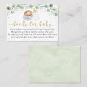 Carte D'accompagnement Bébé brasse de la verdure Demande de réservation (Devant / Derrière)