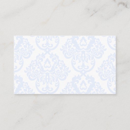 Carte D'accompagnement Bébé en fleurs livres de chinoiserie fleurie pour (Dos)