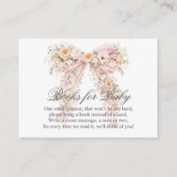 Bébé en fleurs Ruban Floral Fille Baby Shower Livr