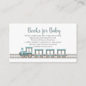 Carte D'accompagnement Bébé Express Train Douche Livres pour bébé (Devant)