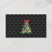 Carte D'accompagnement Bébé Il fait froid dehors Red Bow Diaper Raffle (Dos)