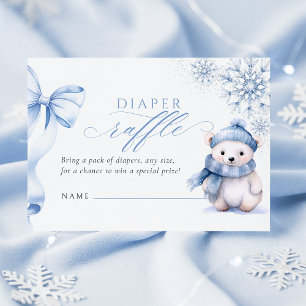 Carte D'accompagnement Bébé Il Fait Froid Dehors Tirage au Sort Couche Ou
