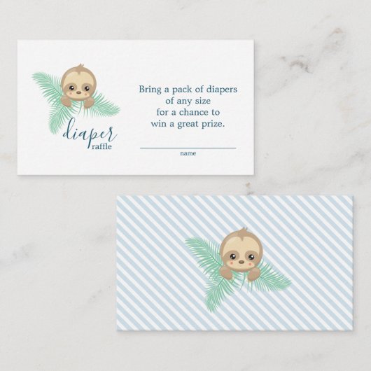 Carte D'accompagnement Bébé mignon foulard rabat Baby shower de billet (Devant / Derrière)