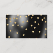 Carte D'accompagnement Bébé Pois Balloon étincelles Merci Glitz (Dos)