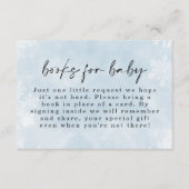 Carte D'accompagnement Bébé simple C'est froid Livres extérieurs pour béb (Devant)