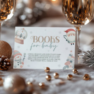 Carte D'accompagnement Bébé son froid à l'extérieur Baby shower demande d