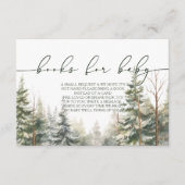 Carte D'accompagnement Bébé son froid à l'extérieur Baby shower demande d (Devant)