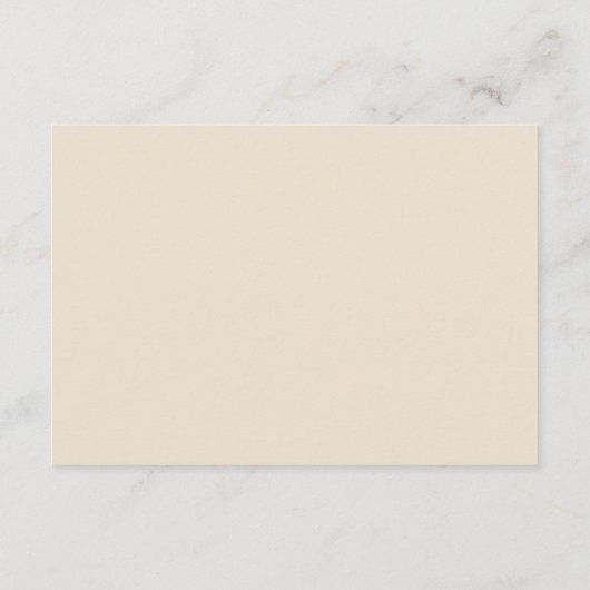 Carte D'accompagnement Beige Earthy Blooms QR Code Rsvp Mariage en ligne (Dos)