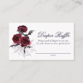 Carte D'accompagnement Belle déplaisante | Brochure gothique florale de c (Devant)