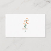 Carte D'accompagnement Belle Fleur sauvage rose Date idées de nuit. Date  (Dos)