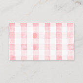 Carte D'accompagnement Berry in Love Berries Bridal Shower Recipe Request (Dos)