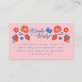 Carte D'accompagnement Berry Rose Sweet Blooms & Berries Livres Pour Bébé (Devant)