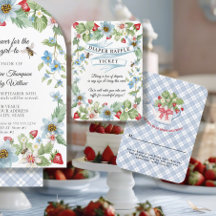 Berry Sweet Baby Boy Browberry Diaper Raffle