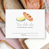 Carte D'accompagnement Beurre ensemble - Date idées nuit \ Date pot