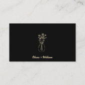 Carte D'accompagnement Beurre Jaune Capture Le Mariage Love QR Code (Dos)