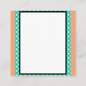 Carte D'accompagnement Bienheureuse infirmière Pinup (Dos)