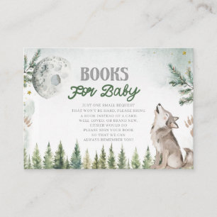 Carte D'accompagnement Bienvenue dans le Pack Forest Wolf Books for Baby