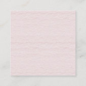 Carte D'accompagnement Bienvenue dans un Billet bébé fille Douche Déchets (Dos)