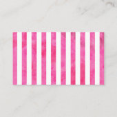 Carte D'accompagnement Billet Baby shower de pastèque rose (Dos)