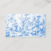 Carte D'accompagnement Billet Bleu Français Pâtisserie (Dos)