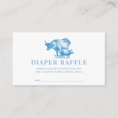 Carte D'accompagnement Billet Bleu Français Pâtisserie (Devant)