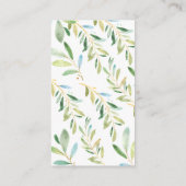 Carte D'accompagnement Billet chic Baby shower chevalet rabat (Dos)