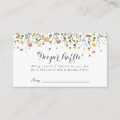 Carte D'accompagnement Billet Dainty Colorful Fleurs sauvages Déchets Raf (Devant)