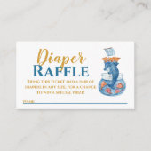 Carte D'accompagnement Billet Dauphin mer Aventure Dauphin Raffle (Devant)