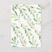 Carte D'accompagnement Billet de Baby shower de couches pour bébé et mama (Dos)