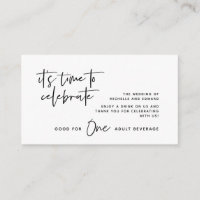 Billet de boisson, boisson pour adultes, heureux p