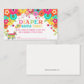 Carte D'accompagnement Billet de caleçon - Thème Fiesta (Devant / Derrière)