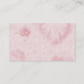 Carte D'accompagnement Billet de rabat à Baby shower de ballons roses (Dos)