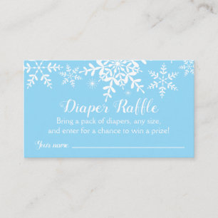 Carte D'accompagnement Billet de rabat à Baby shower de bonbons Blue Snow